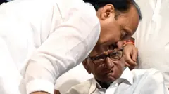 अजित पवार शरद पवार