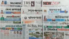 ঢাকার বিভিন্ন সংবাদপত্র