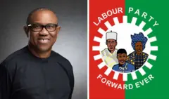 Peter Obi and Labour Party logo