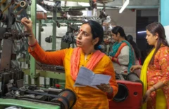 ਫੈਕਟਰੀ ਵਿੱਚ ਕੰਮ ਕਰਦੀ ਮਹਿਲਾ 