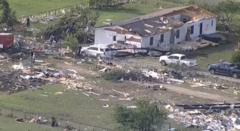 خرابی ناشی از گردباد در کوک کانتی تگزاس