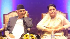 केपी शर्मा ओली र विद्या भण्डारी