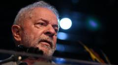 Lula olhando para o ladomelhor horario para jogar na betanocena noturna