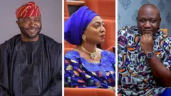 Bayo Oshinowo, Rose Oko ati Benjamin Uwajumogu