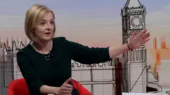 英國新任首相特拉斯，圖片2022年9月