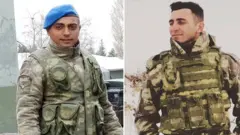 Piyade Uzman Onbaşı Ramazan Nayir ve Piyade Uzman Onbaşı Oğuzhan Taş