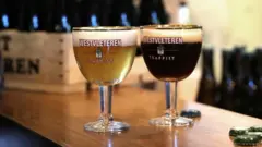 Čaša belgijskog monaškog piva
