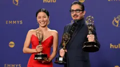 Shogun drama dalında En İyi Drama, En İyi Aktör ve En İyi Aktris ile birlikte toplam dört ödülü kucakladı.