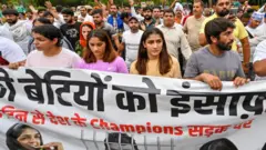 પહેલવાનોનું પ્રદર્શન