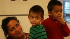 Niños migrantes