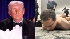 ਡੌਨਲਡ ਟਰੰਪ ਅਤੇ ਸ਼ੱਕੀ ਬੰਦੂਕਧਾਰੀ ਦੀ ਤਸਵੀਰ