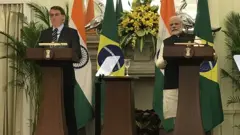 Bolsonaro e Modi