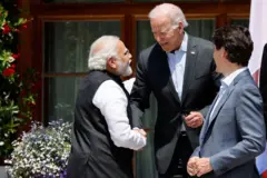 मोदी, बाइडन, ट्रूडो