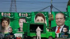 પીએમએલ-એનનો ચૂંટણીપ્રચાર