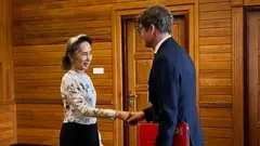 Putra Aung San Suu Kyi telah menjalankan kampanye internasional untuk menuntut bukti bahwa ikon demokrasi Myanmar itu masih hidup.