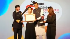 iSWOTY ஷீத்தல் தேவி - பிபிசியின் சிறந்த வளரும் விளையாட்டு வீராங்கனை விருது பெற்றவர் 