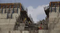 Construction d'un barrage en Éthiopie