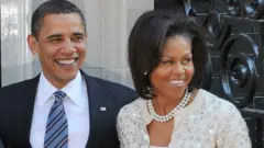 Barak i Mišel Obama Elvis