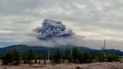 Jak zemljotres izazvao erupciju vulkana u Rusiji