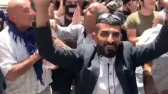 محتج من السويداء