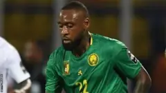 Jean Armel Kana-Biyik lors du match du Cameroun contre le Ghana (0-0) à la Coupe d'Afrique des nations 2019
