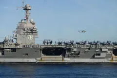 حاملة الطائرات الأمريكية "جيرالد فورد"