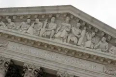 Fachada de la Corte Suprema de EE.UU.