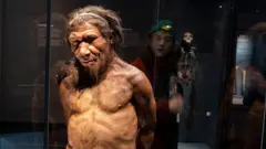 Неандерталець - виставка еволюції людини в Музеї природничої історії в Лондоні