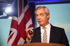 Reform Partisi lideri Nigel Farage