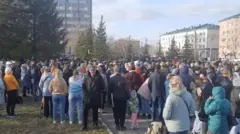Митинг в Орске