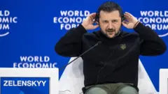 Владимир Зеленский в Давосе
