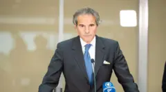 رافائل گروسی، مدیرکل آژانس بین المللی انرژی اتمی