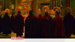 တိဘက် တော်လှန်ရေး ဗဟိုချက် ဘီဘီစီ ရောက်ရှိ