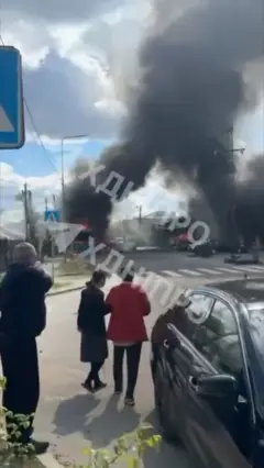 удар дронів по Дніпру