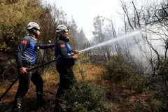 Tekirdağ Şarköy'deki yangına müdahale eden iki itfaiyeci, 16 Temmuz
