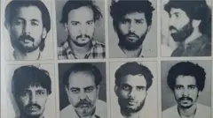 ان چند افراد کی تصاویر جن پر 1992 میں راجستھان میں خواتین کا ریپ اور انھیں بلیک میل کرنے کا الزام تھا