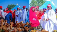 Aworan gomina Kano atawọn obinrin