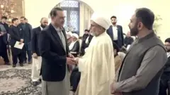 دیدار منیر با عملمای شیعه