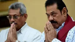 மஹிந்த ராஜபக்ஷ - கோட்டாபய ராஜபக்ஷ