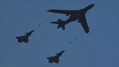 Más de cien aviones chinos han volado cerca de Taiwán en los cuatro últimos días