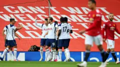 Tottenham celebrate