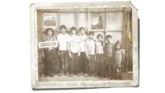 At the Chonburi Refugee Camp, Thailand, 1981