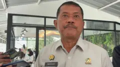 Direktur Jenderal Pemasyarakatan (Dirjen Pas) Kementerian Imigrasi dan Pemasyarakatan (Imipas), Mashudi di kantor Ditjen Pas, Jakarta Pusat, Kamis (7/5/2026).