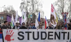 „Jedan od najlepših dana u našem gradu”: Studentski protest u Novom Pazaru
