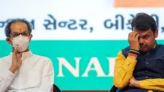 उद्धव ठाकरे आणि देवेंद्र फडणवीस