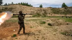 Тренування українських військових 