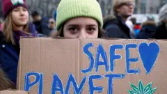 School strike climate protesters