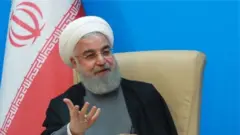 Perezida Hassan Rouhani yavuze ko politike ya Perezida Trump ari iy'umuntu uhangayitse