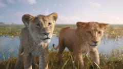 Scene from mufasa: The Lion King