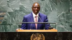 Kenyan President William Ruto